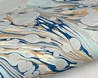Full Sheet Hand-Marbled Paper P515