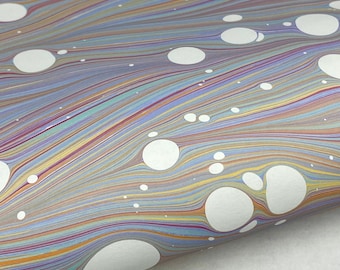 Full Sheet Hand-Marbled Paper P521