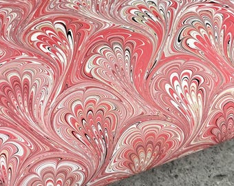 Full Sheet Hand-Marbled Paper P655