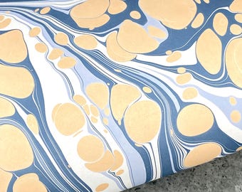 Half Sheet Hand-Marbled Paper P630H