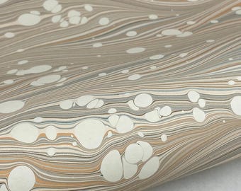 17x20 Hand-Marbled Paper P544