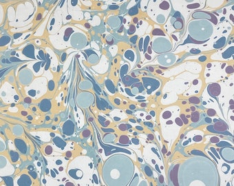 Hand-Marbled Paper M137