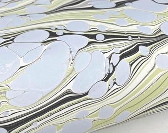 Full Sheet Hand-Marbled Paper P601