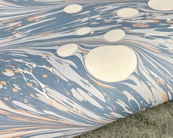 Full Sheet Hand-Marbled Paper P650