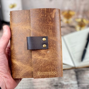 Refillable Journal for Whiskey, Bourbon, Wine or Beer Notes