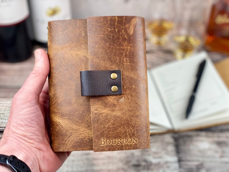 Refillable Journal for Whiskey, Bourbon, Wine or Beer Notes