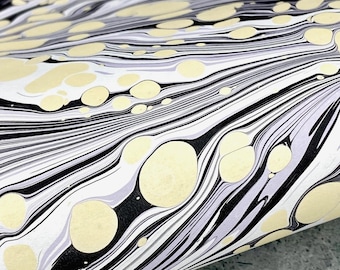17x20 Hand-Marbled Paper P622