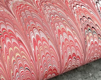 Full Sheet Hand-Marbled Paper P656