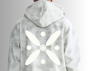 Derafsh kaviani Dirty Washed Zip-Up Fleece Hoodie - heavyweight
