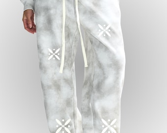 Derafsh Kaviani Sweatpants – Heavyweight Fleece, Unisex Wide-Leg Fit