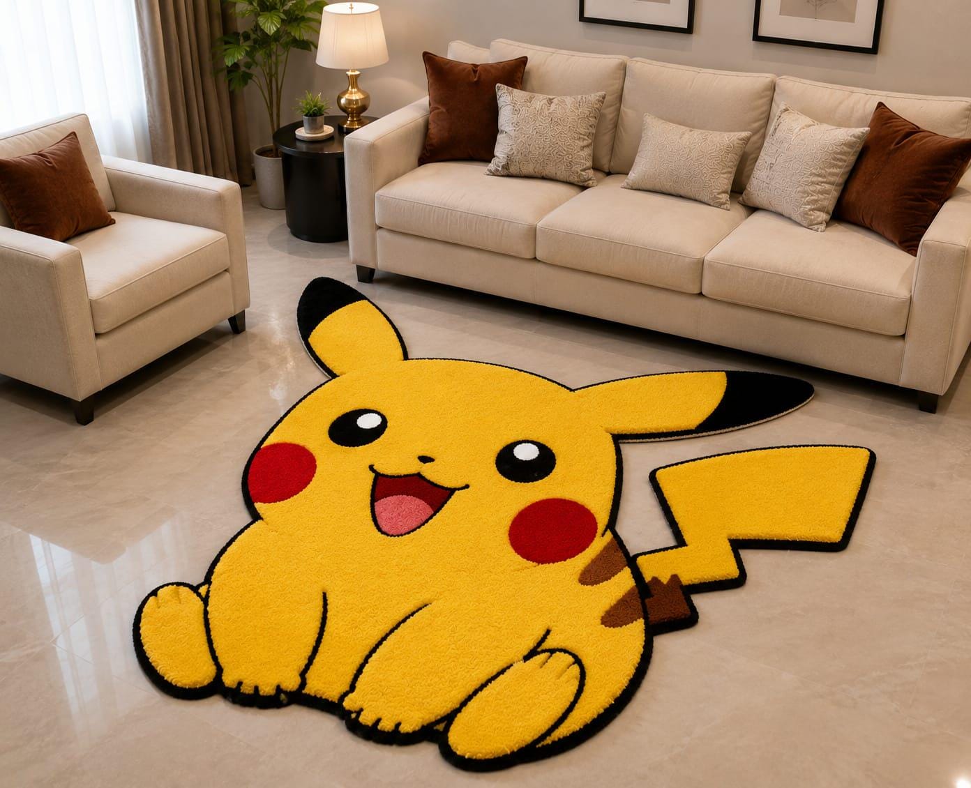 Pikachu Rug - Etsy