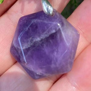 Crystal Pendant Necklace – Natural Healing Stone Necklace for Women, Gift for Her