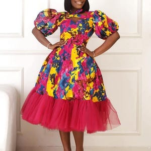 African Wedding Guest Dress - Etsy Canada