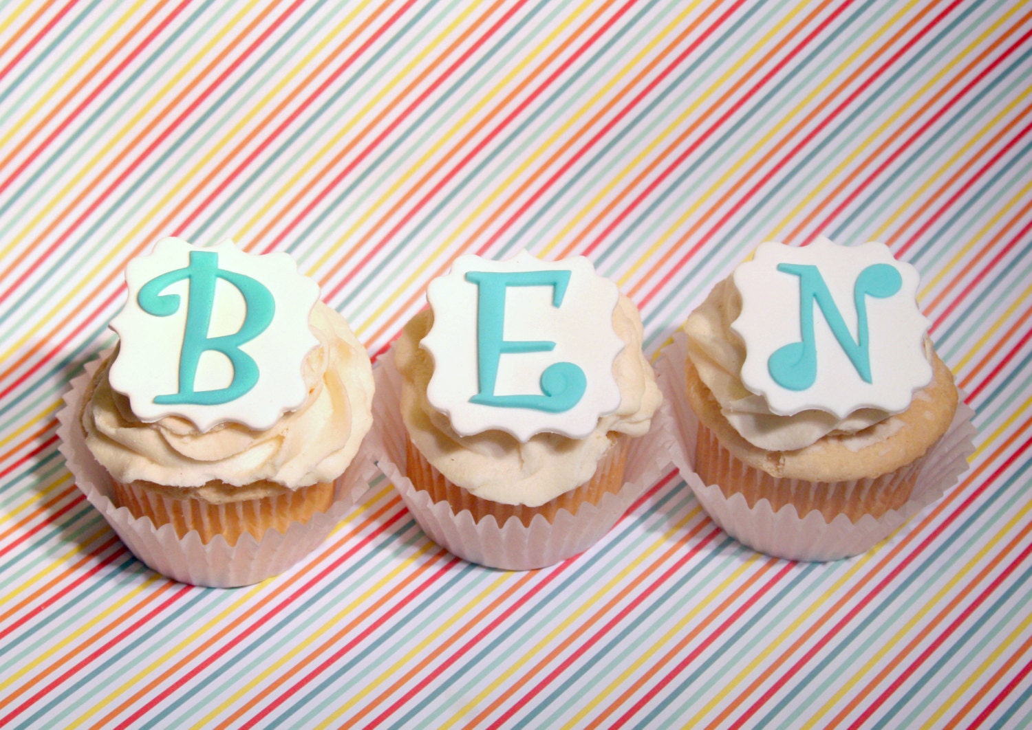 Fondant Name Letters  Online Bakery – Honeypeachsg Bakery