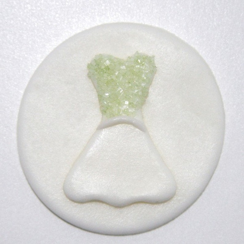 Wedding Fondant Cupcake Toppers Etsy