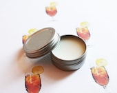 Lemon Tea Scented Lip Balm - Natural Shea Butter Vegan Lip Balm - Cocoa Butter - Lip Balm Tin - Lip Balm Favors - Matte Lipstick