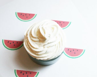 Watermelon Whipped Soap, Scented Soap, Homemade Soap, Vegan Soap, Glycerin Soap, Cream Soap