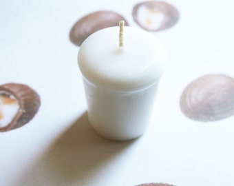 Candy Egg Scented Votive Candle, Home Decor White Candles, Weird Gifts Candles