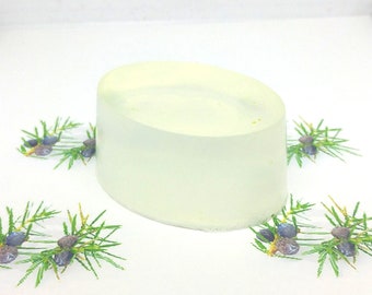 Juniper Soap, Scented Soap Bar, Glycerin Soap