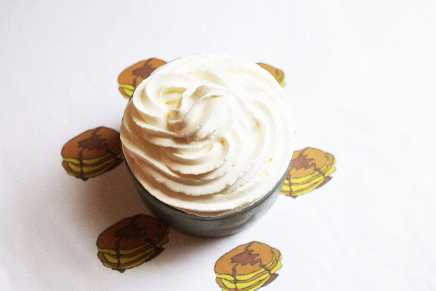 Buttermilk Pancakes Whipped Soap, Scented Soap, Homemade Soap, Vegan Soap, Glycerin Soap, Cream Soap