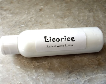 Licorice Lotion, Handmade Scented Vegan Lotion, Body Lotion, Face Lotion,  Lotion, Hand Lotion