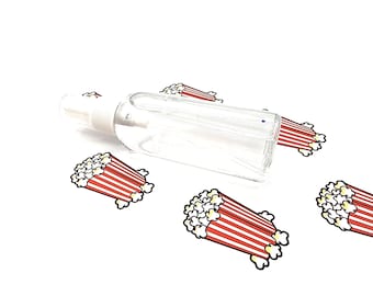 Perfume en spray con aroma a palomitas de maíz con mantequilla