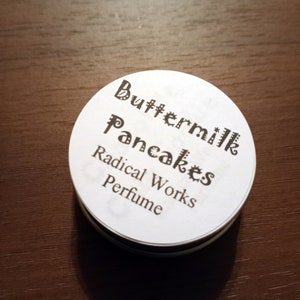 Buttermilk Pancakes Scented Solid Perfume Cologne, Weird Perfume Gifts