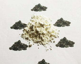 Coal and Tar Scented Body Powder, Arrowroot Powder