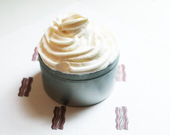 Bacon Whipped Soap, Scented Soap, Homemade Soap, Vegan Soap, Cream Soap