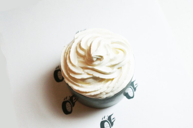 Burnt Rubber Whipped Soap, Scented Soap, Homemade Soap, Vegan Soap, Glycerin Soap, Cream Soap image 1