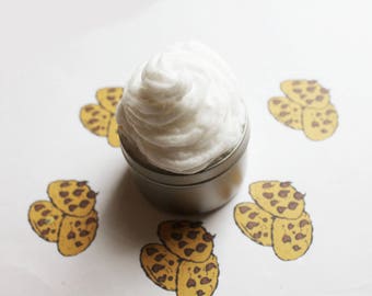 Chocolate Chip Cookie Whipped Body Butter, Scented Vegan Moisturizer,  Body Butter, Whipped Lotion, Tin Jars