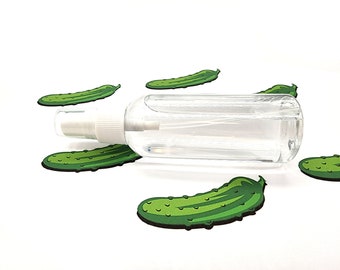 Perfume en spray con aroma a pepinillos encurtidos