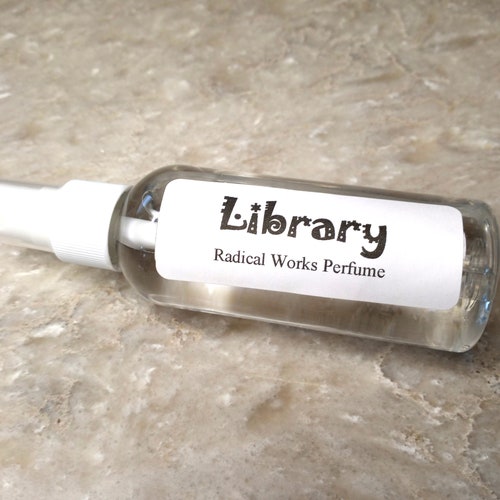 Library Perfume Spray Cologne Perfume Bottle Perfume Etsy