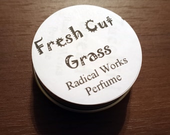 Fresh Cut Grass Solid Perfume, Scented   Perfume, Cologne, Perfume Samples