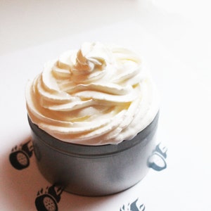 Burnt Rubber Whipped Soap, Scented Soap, Homemade Soap, Vegan Soap, Glycerin Soap, Cream Soap image 4