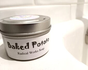 Baked Potato Scented Whipped Soap