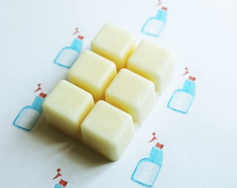 Pastillas de cera perfumadas con aroma a limpiacristales
