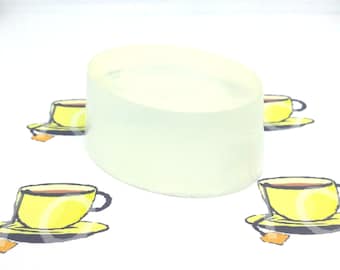 Tea Scented Soap | Handmade Vegan Glycerin Soap Bar | Fun Bath Gifts