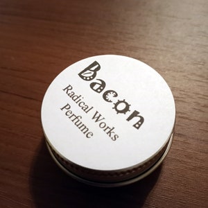 Bacon Scented Solid Perfume Cologne, Weird Perfume Gifts