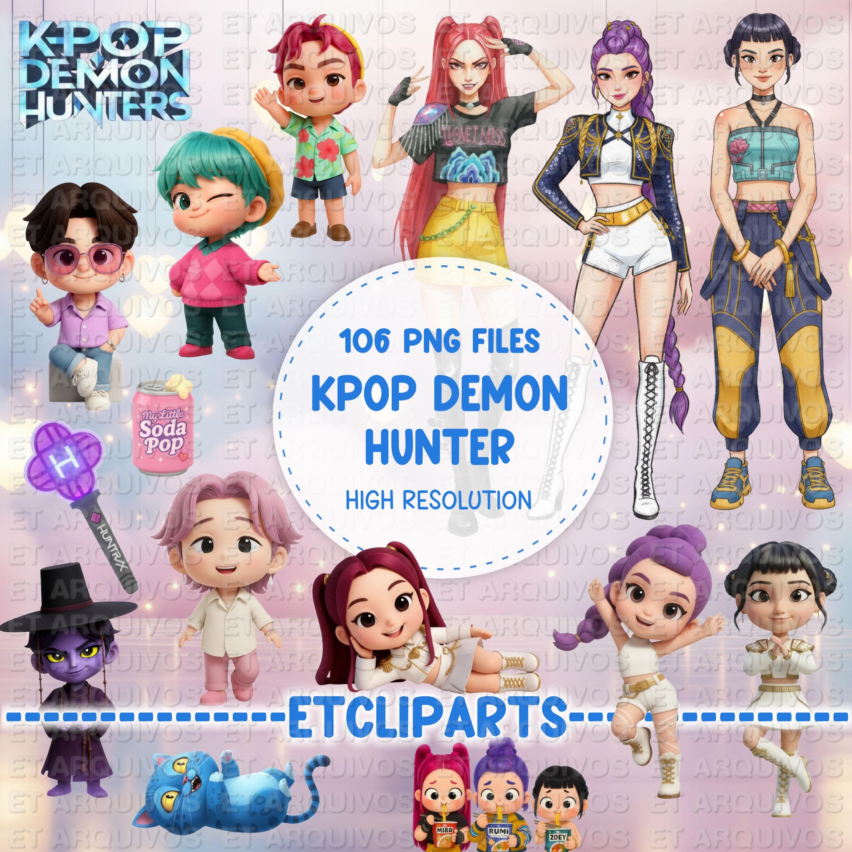 Im genes Predise adas Digitales De Cazadores De Demonios Del Kpop PNG Im genes Predise adas Digitales De Cazadores De Demonios Del Kpop PNG