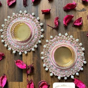 100 pcs Decorative Tealight Candle Holder Festive Home Decoration, Housewarming favor, pooja Wedding Gift,Tealight Candle,diwali decoration