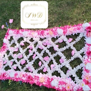 Bridal Entry Phoolon ki Chaddar with Jasmine Flowers, Indian Wedding Decor (60x40)