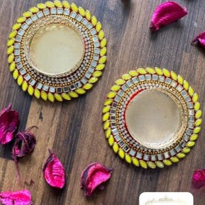 100 pcs Decorative Tealight Candle Holder Festive Home Decoration, Housewarming favor, pooja Wedding Gift,Tealight Candle,diwali decoration