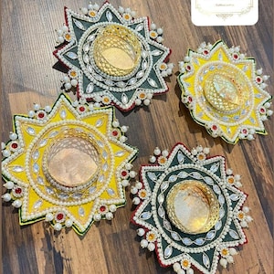 100 pcs Decorative Tealight Candle Holder Festive Home Decoration, Housewarming favor, pooja Wedding Gift,Tealight Candle,diwali decoration