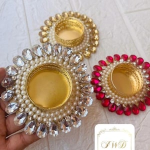 100 pcs Decorative Tealight Candle Holder Festive Home Decoration, Housewarming favor, pooja Wedding Gift,Tealight Candle,diwali decoration