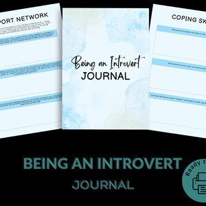 Introvert's Digital Wellness Journal: Mental Health Planner for Quiet Souls & Self-Reflection