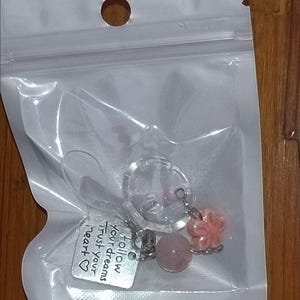 Lindo llavero para teléfono, colgante de cadena para teléfono móvil de la suerte, colgante para bolso, llavero de cadena Guben, lindo colgante de cuentas hecho a mano para estudiantes