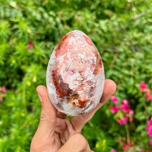 Cobra Jasper  Egg Tumbled Stone – Grounding Crystal for Protection & Balance