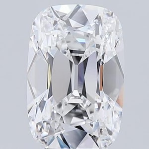 Elongated Old Mine Cushion Cut Lab Grown Diamond Loose Diamond for Engagement Ring or Wedding Ring Vintage Style Old Cut Jewelry