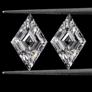 Lozenge Cut Diamond For Custom Engagement Ring IGI certified Lab Grown Diamond Antique Cuts Loose Diamond for Her Anniversary Gift for Her